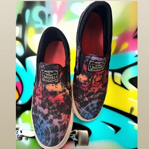 Nike SB Janoski Skateboard Slip-On Black Tie Dye AV7914600
